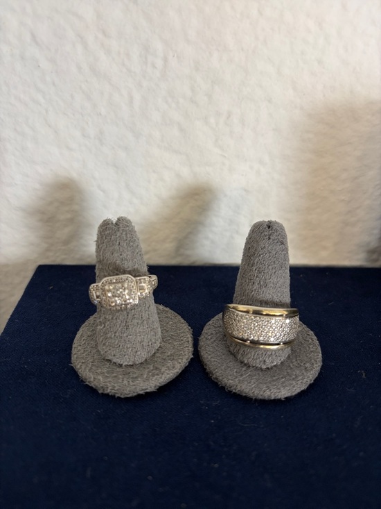 Jewelry - Sterling Silver Pavé Cluster Ring - White